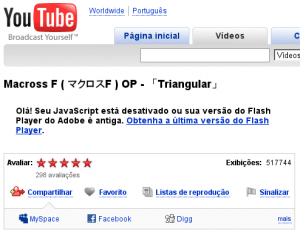 Erro no YouTUbe Chrome para Mac não tem o plugin Flash