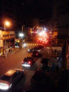 Rua Augusta à noite