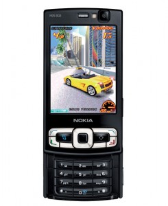 Nokia N95 8GB rodando Asphalt 3