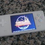 Um jogo de Gameboy Advance rodando no emulador nativo